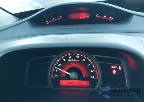 2006 Honda Civic Si from USA, damaged, VIN 2HGFG21566H710232